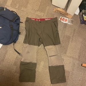 Upcycled casual cargo pants (1 of 1) made from multiple wrangler pants